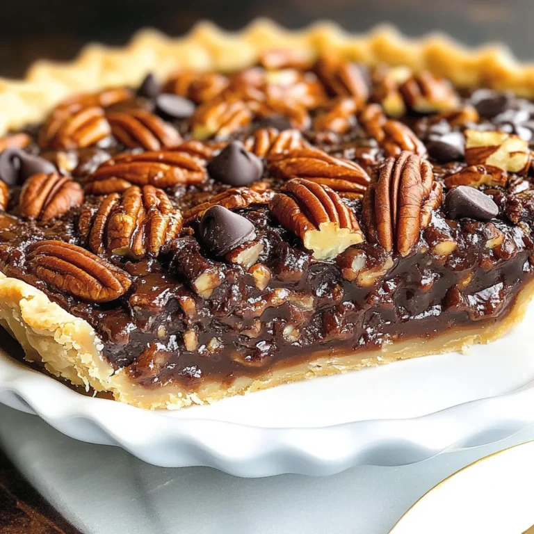 Texas Chocolate Pecan Pie