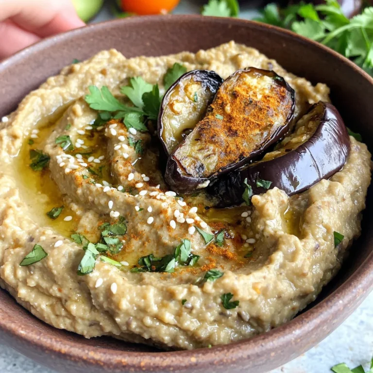 Vegan Baba Ganoush Lebanese Recipe