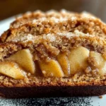 Warm Cinnamon-Spiced Apple Bread