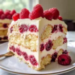White Chocolate Raspberry Dream Cake