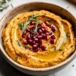 10-Minute Cozy & Creamy Pumpkin Hummus