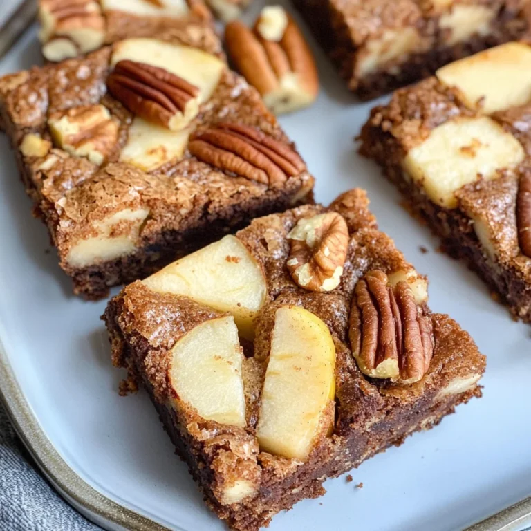 Apple Brownies