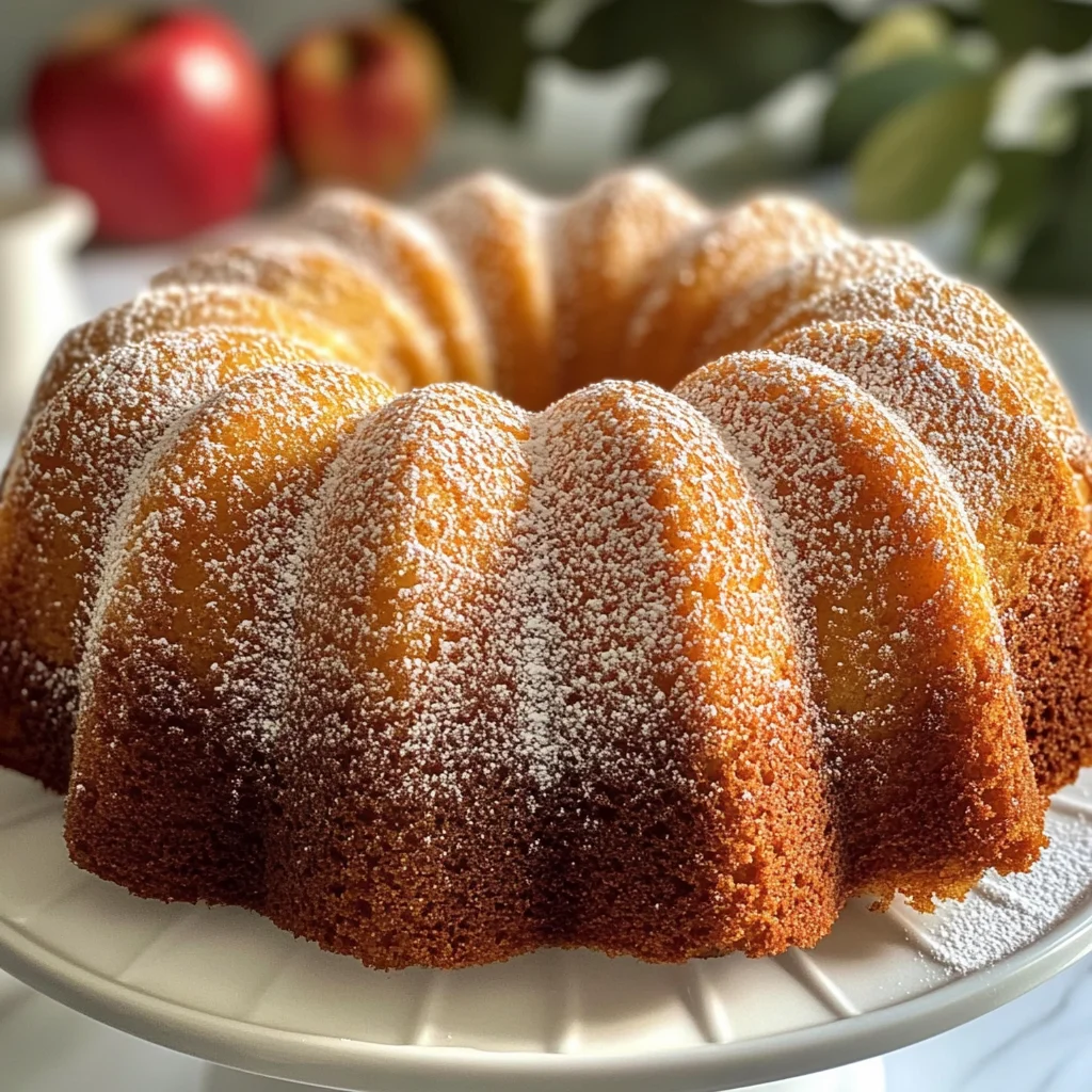 Apple Cider Bundt Cake