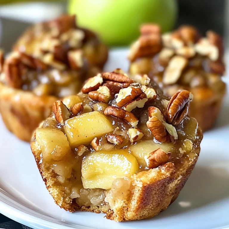 Apple Pecan French Toast Cups