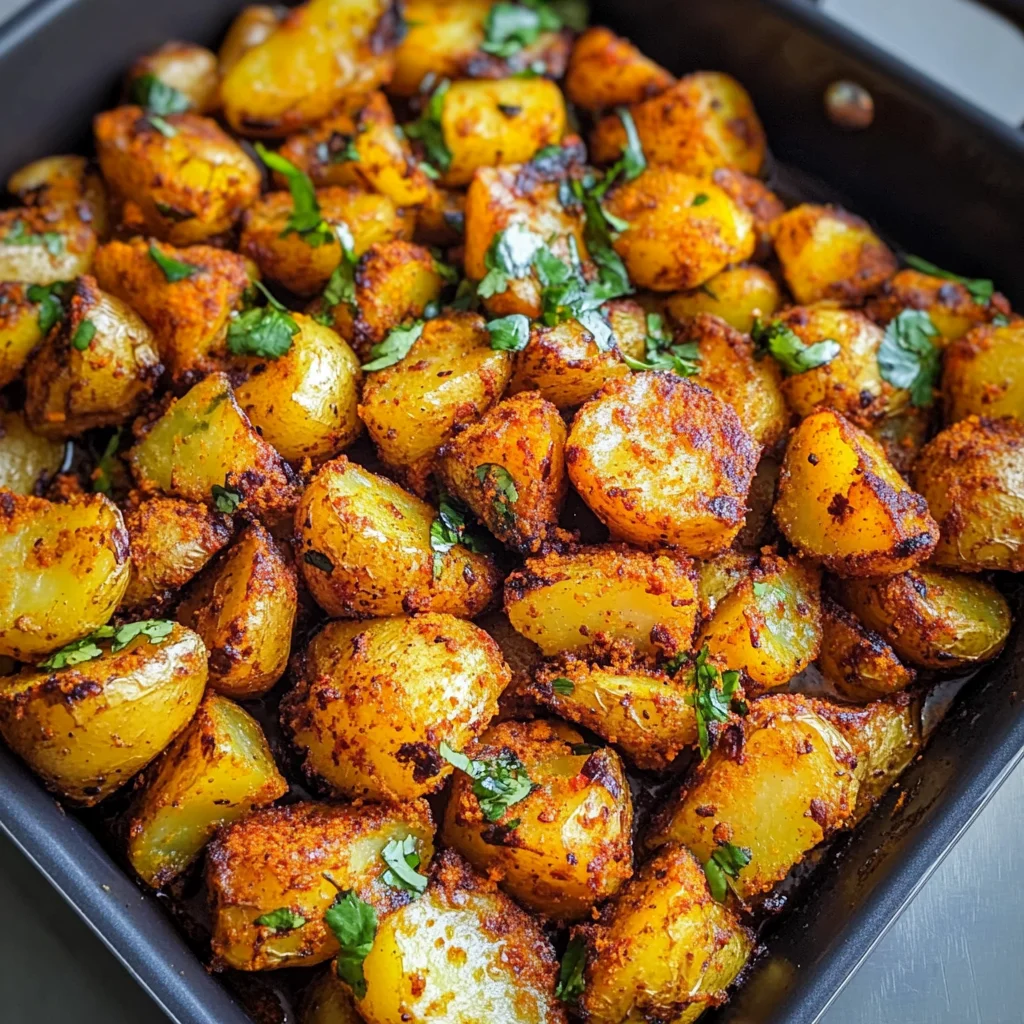 Bombay Potatoes (Spicy Indian Roast Potatoes)