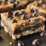 Caramel Chocolate Chip Cookie Bars