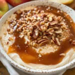 Caramel apple cheesecake dip recipe