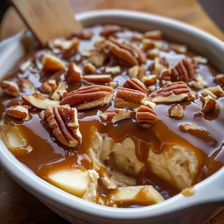 Caramel apple cheesecake dip recipe