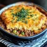 Cheddar Bay Ground Beef Cobbler