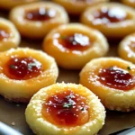 Cheesy Thumbprint Appetizers with Hot Pepper Jelly