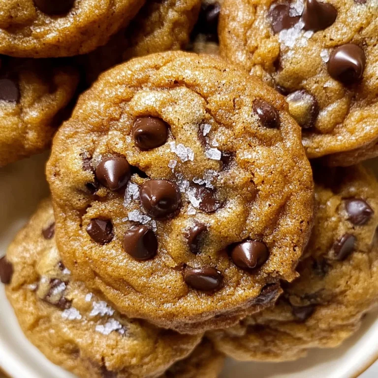 Chewy Pumpkin Chocolate Chip Cookies