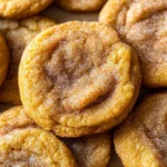 Chewy Pumpkin Snickerdoodle Cookies