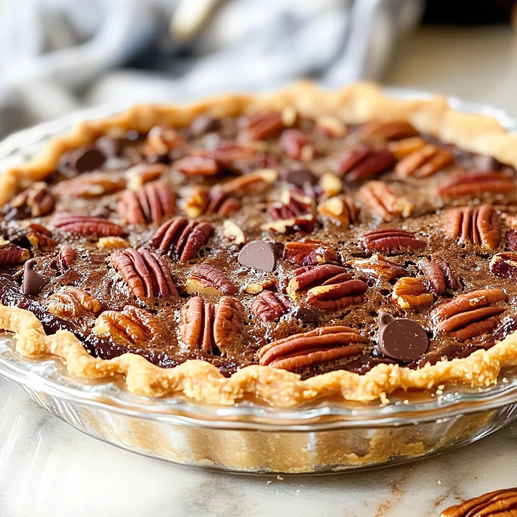 Chocolate Pecan Pie