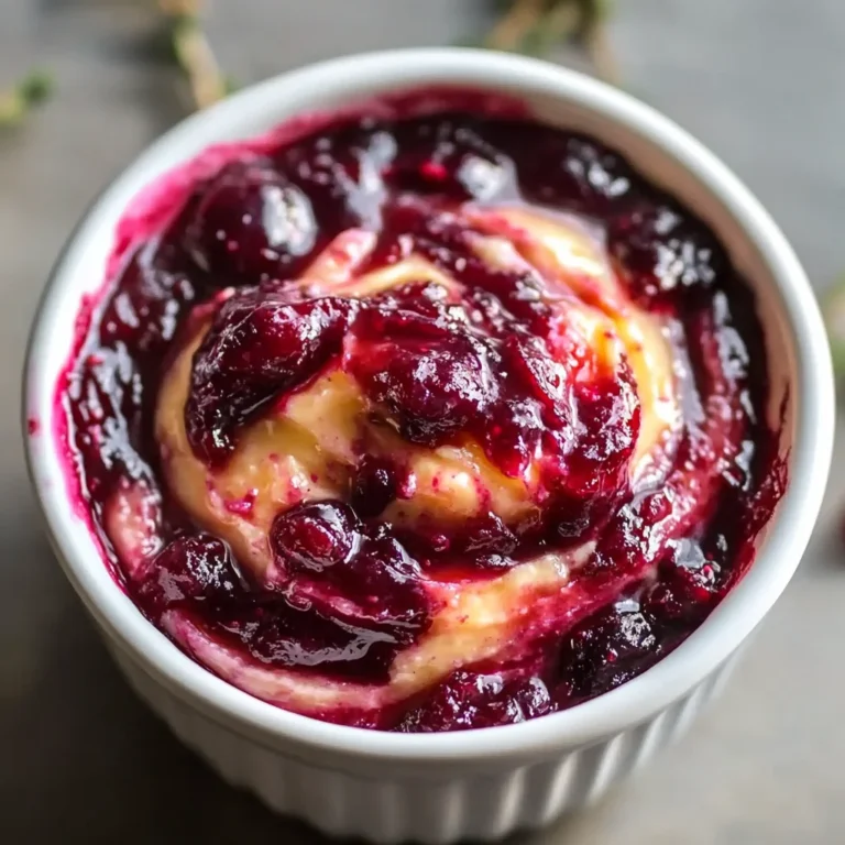 Christmas Cranberry Honey Butter Recipe