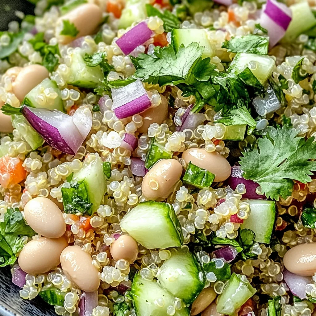 Cilantro Lime Quinoa Salad