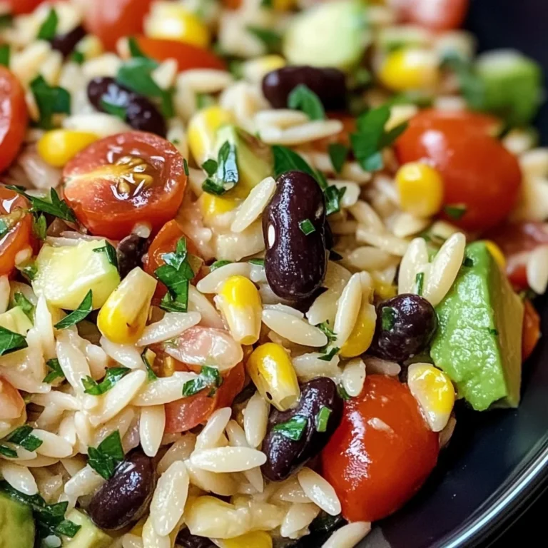 Cowboy Orzo Salad