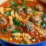 Creamy Italian Meatball Soup
