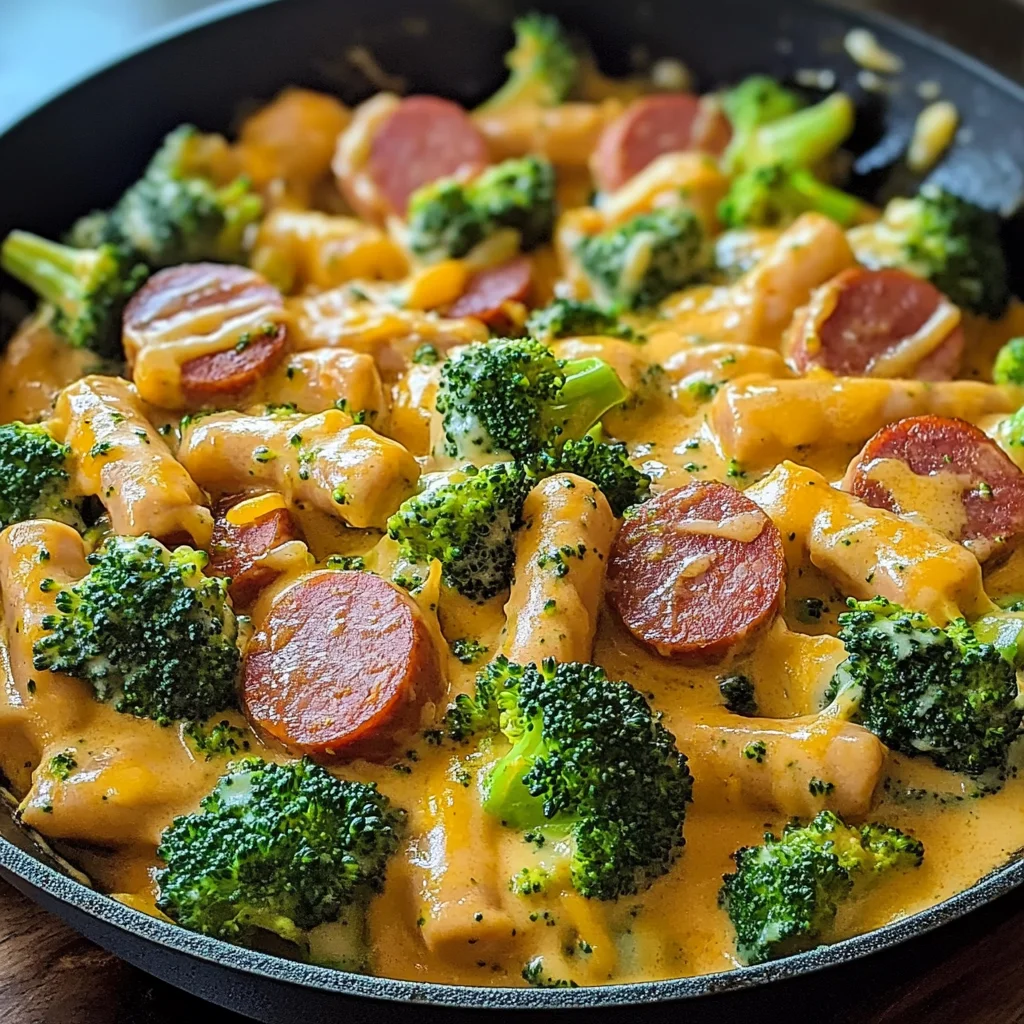 Creamy Kielbasa Broccoli Skillet 30 Minutes Ultimate Delicious