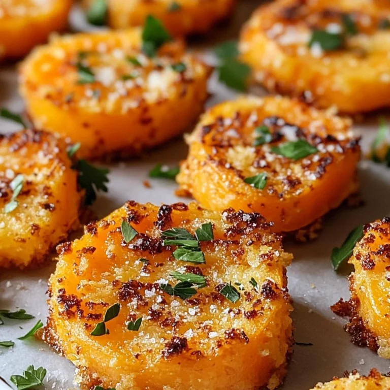 Crispy Smashed Carrots