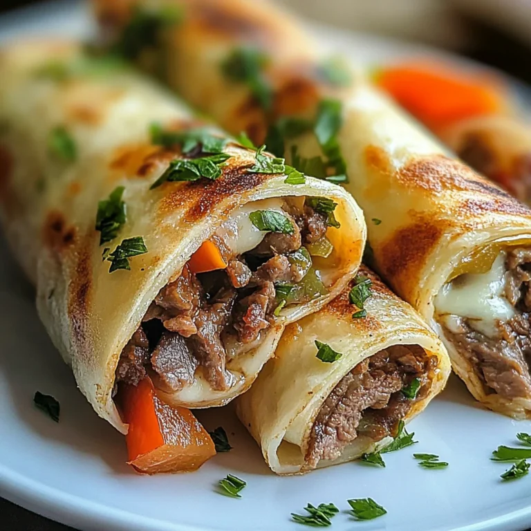 Delicious Keto Philly Cheesesteak Roll Ups