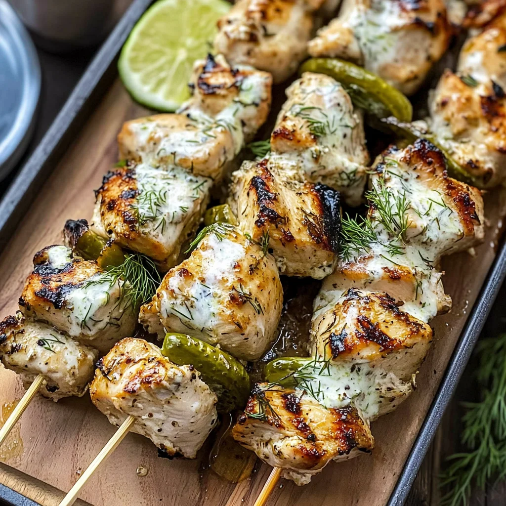 Dill Pickle Ranch Skewers