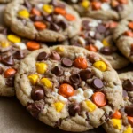 Gooey Reese’s Cheesecake Cookies