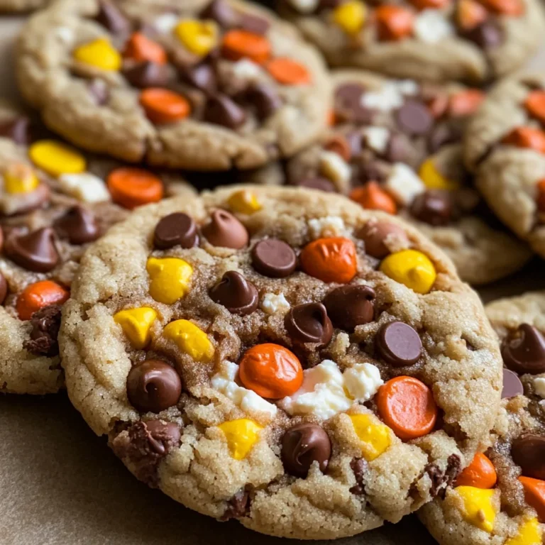 Gooey Reese’s Cheesecake Cookies
