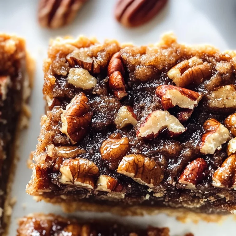 Healthy Gluten-Free Pecan Pie Bars