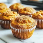 Healthy Greek Yogurt Pumpkin Muffins