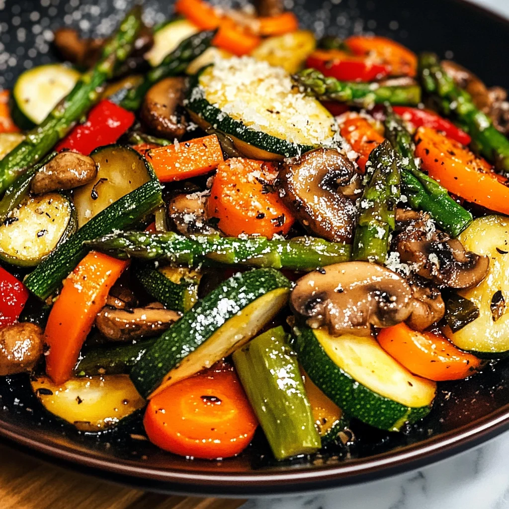 Healthy Sauteed Vegetables Recipe