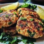 Mediterranean Chicken Patties