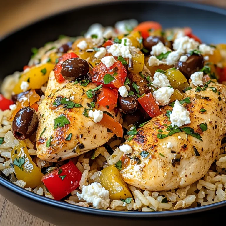 Mediterranean Chicken and Rice