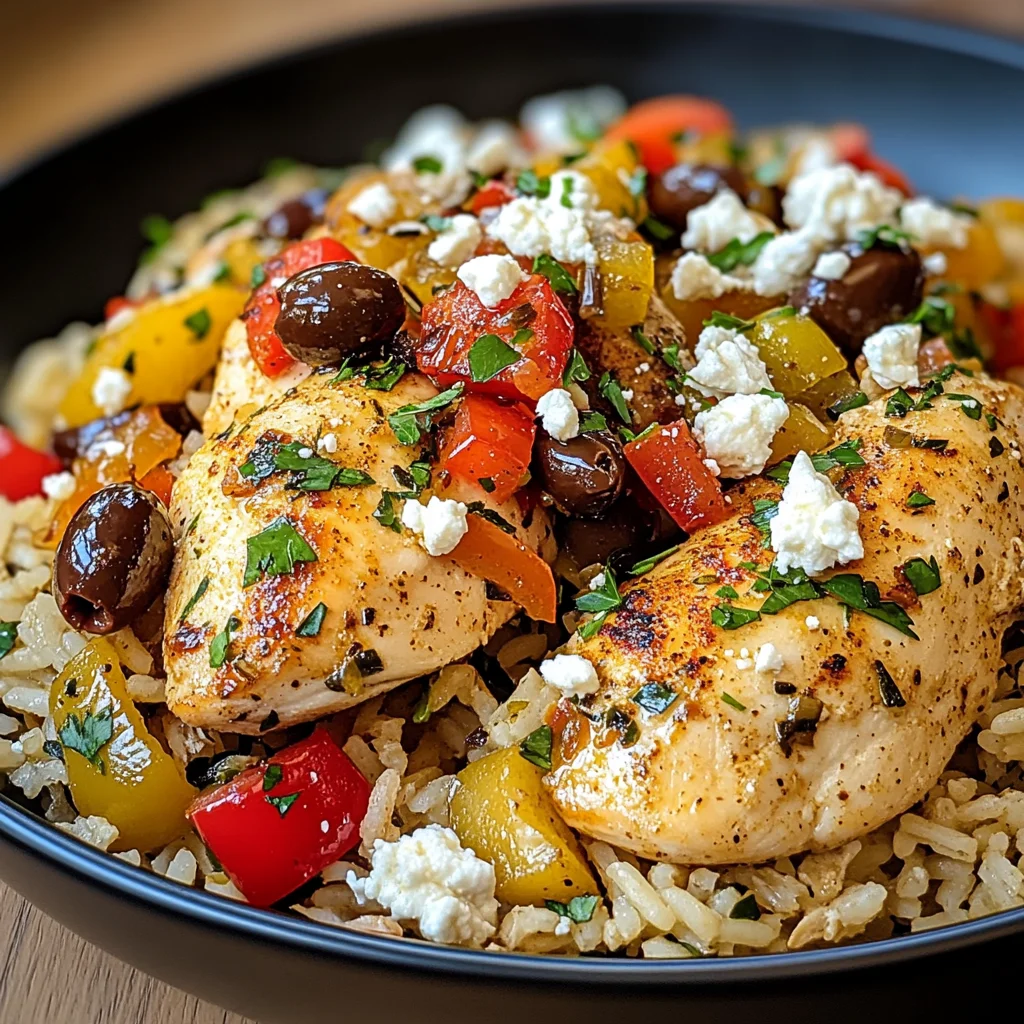 Mediterranean Chicken and Rice
