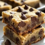 Melt-in-Your-Mouth Chocolate Chip Cookie Bars