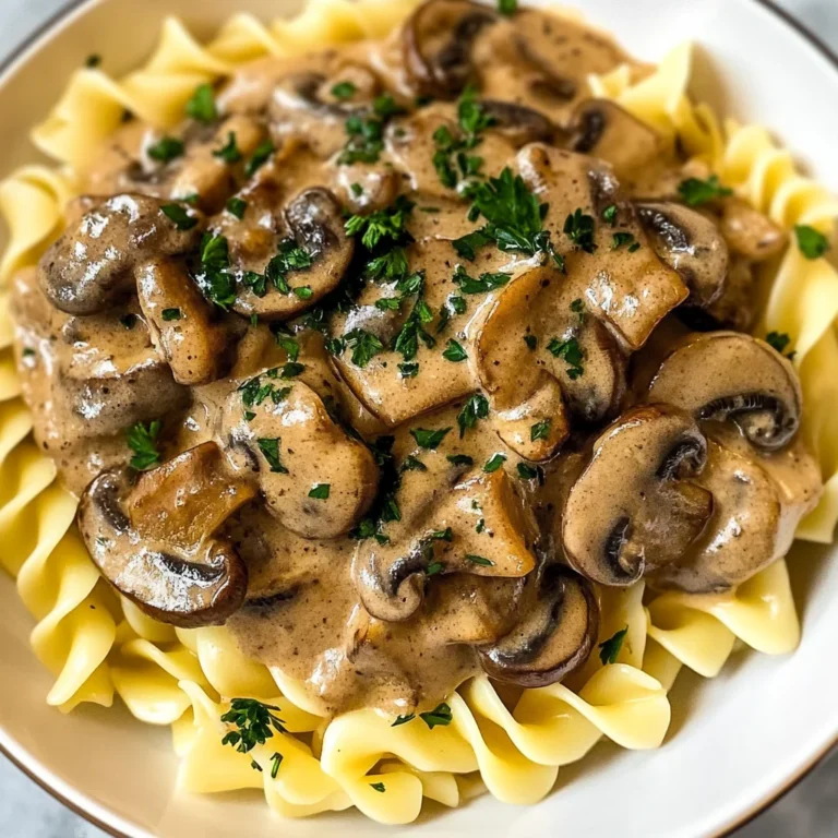 Mushroom Stroganoff