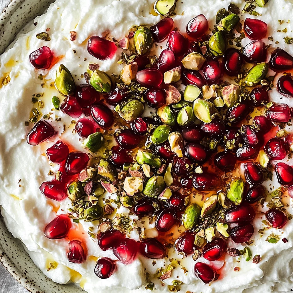 Pomegranate Pistachio Whipped Feta