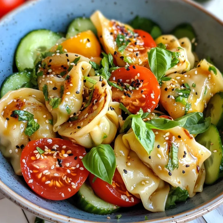 Potsticker Salad (Dumpling Salad)