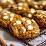 Pumpkin White Chocolate Chip Cookies