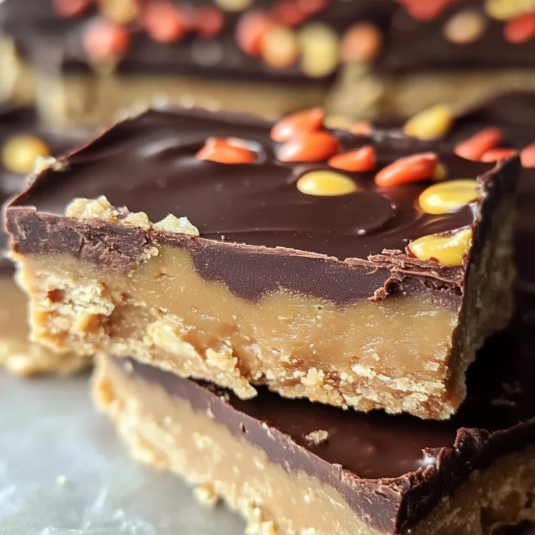 Reese’s Peanut Butter No-Bake Bars Recipe