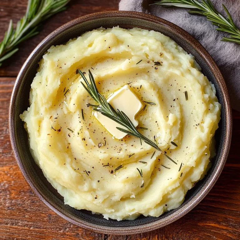 Rosemary Garlic Mashed Potatoes