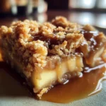 Salted Caramel Apple Crumble Bars Fall Treat: Get Addicted in 45 Min