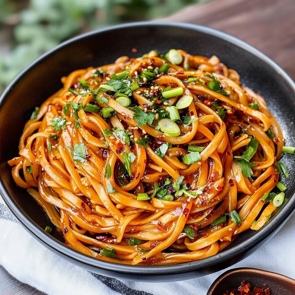 Shallot Chili Oil Noodles