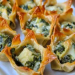 Spinach and Artichoke Wonton Cups