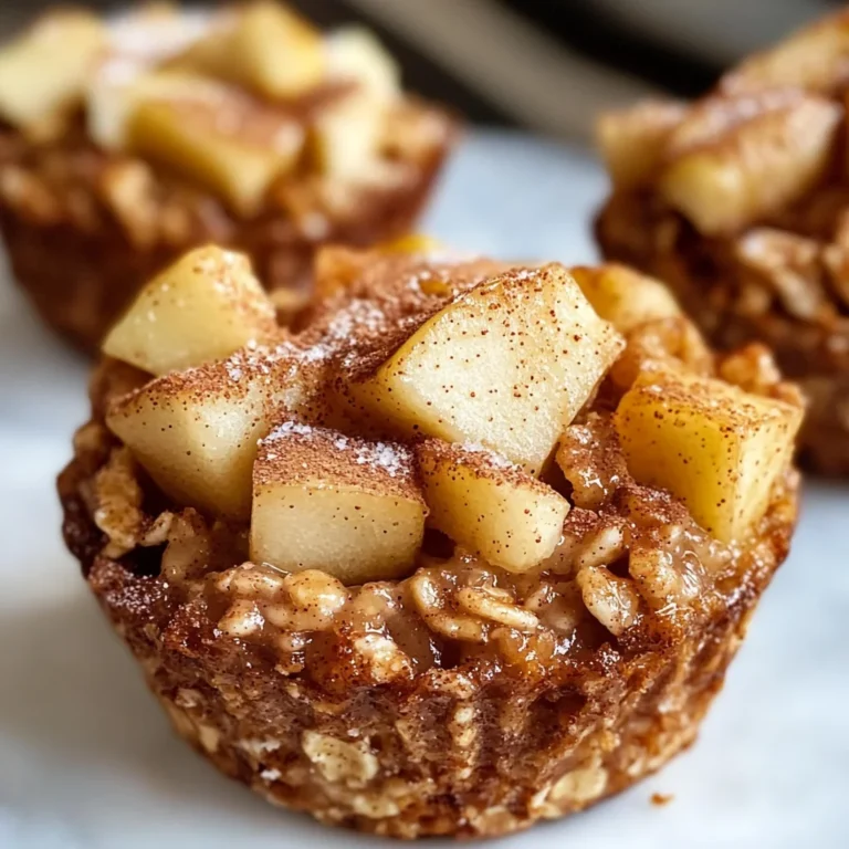 Tasty Baked Apple Cinnamon Oatmeal Cups