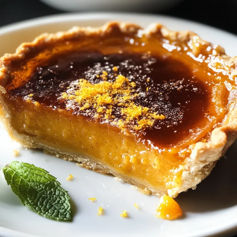 Tasty Pumpkin Pie Brulee with Bourbon Vanilla
