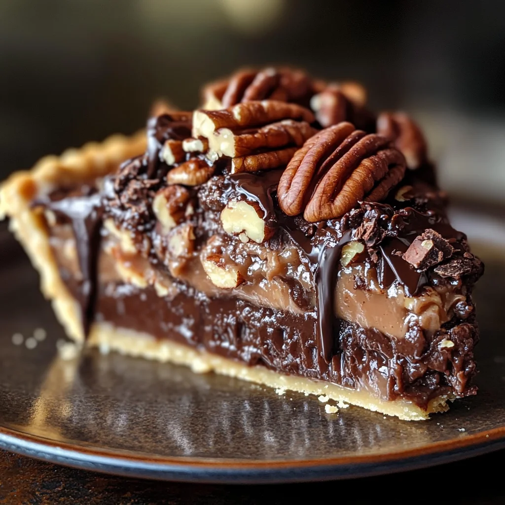 Texas Chocolate Pecan Pie