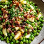 Thanksgiving Peas (with Pear and Pancetta)