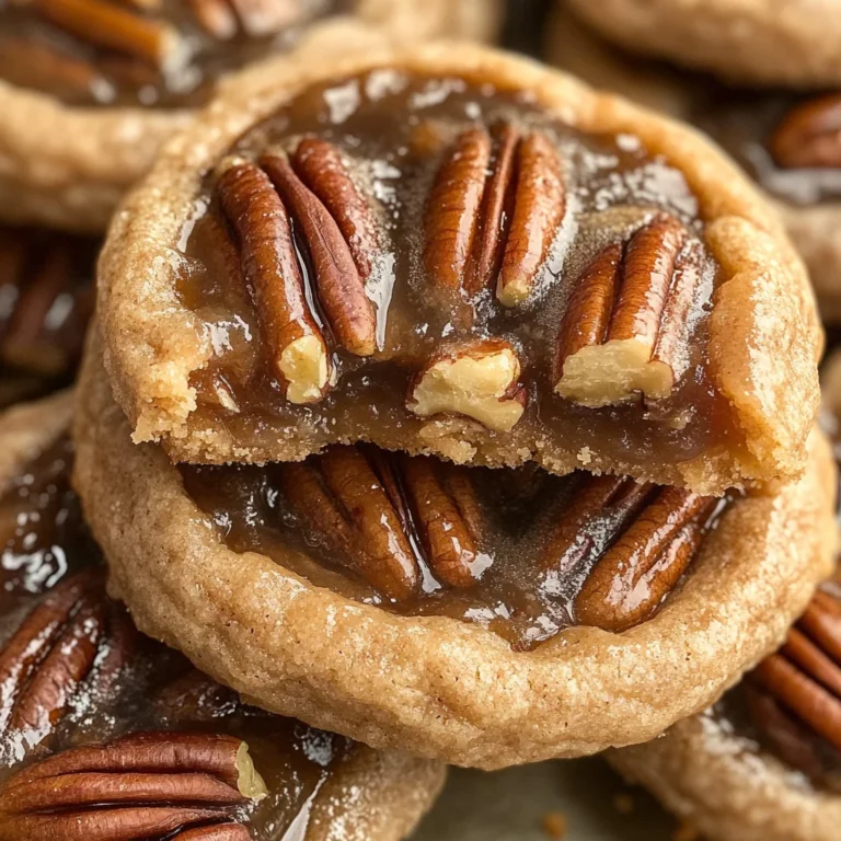 Vegan Pecan Pie Cookies