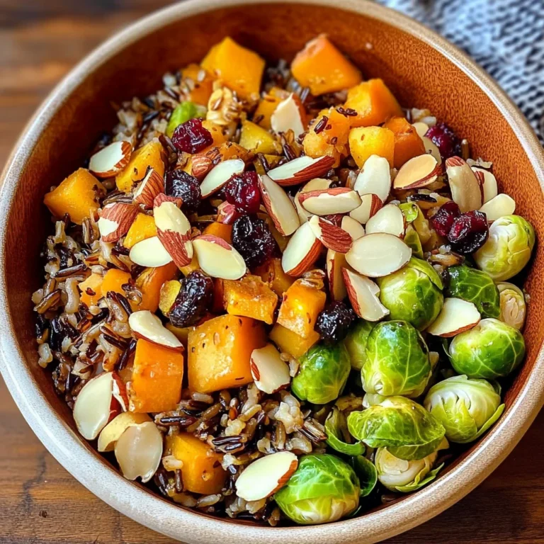 Wild Rice Harvest Bowls with Fig Balsamic Vinaigrette