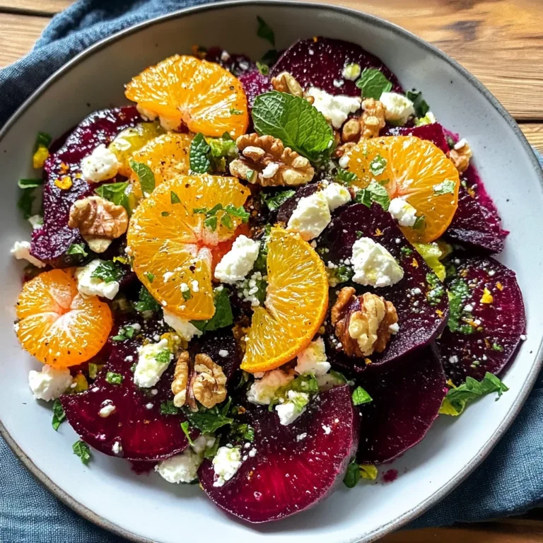 Beet and Orange Salad